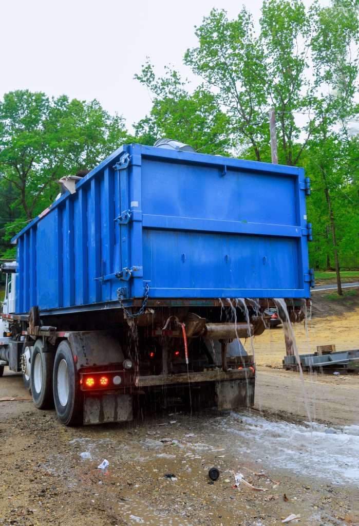 20 Yard Dumpster Rentals 1 loaded dumpster near a litterless metal container 2025 03 27 04 58 16 utc